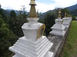 Alignement de stupas
